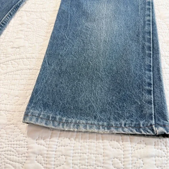 Vintage Levis 517 40517-0215 Blue Denim Jeans Mens Size 36x36 Made‎ in USA